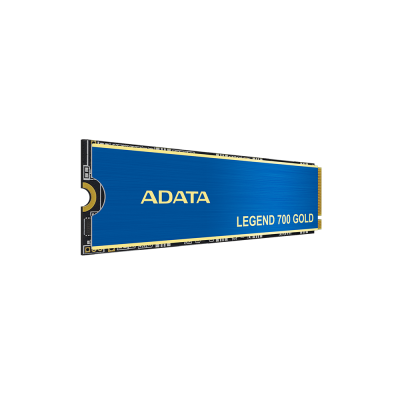 Твердотельный накопитель ADATA SSD LEGEND 700 GOLD, 2048GB, M.2(22x80mm), NVMe 1.4, PCIe 3.0 x4, 3D NAND, R/W 2000/1600MB/s, IOPs 130 000/280 000, TBW 480, DWPD 0.2, with Heat Sink (3 года)