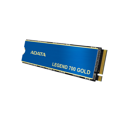 Твердотельный накопитель ADATA SSD LEGEND 700 GOLD, 2048GB, M.2(22x80mm), NVMe 1.4, PCIe 3.0 x4, 3D NAND, R/W 2000/1600MB/s, IOPs 130 000/280 000, TBW 480, DWPD 0.2, with Heat Sink (3 года)