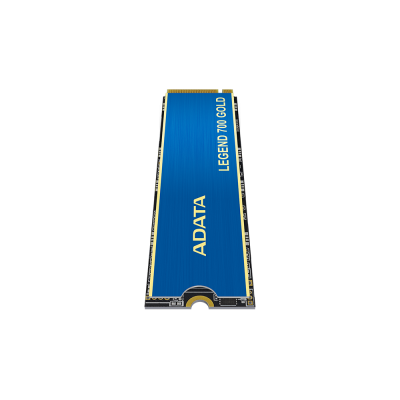 Твердотельный накопитель ADATA SSD LEGEND 700 GOLD, 2048GB, M.2(22x80mm), NVMe 1.4, PCIe 3.0 x4, 3D NAND, R/W 2000/1600MB/s, IOPs 130 000/280 000, TBW 480, DWPD 0.2, with Heat Sink (3 года)