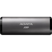 Твердотельный накопитель ADATA External SSD SE760, 2048GB, Type-C, USB 3.2 Gen2, R/W 1000/800 MB/s, 122x44x14mm, Titan-Gray (3 года)