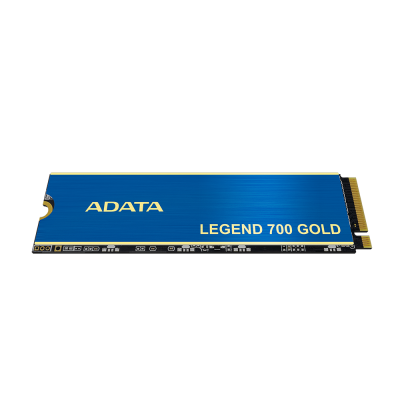 Твердотельный накопитель ADATA SSD LEGEND 700 GOLD, 2048GB, M.2(22x80mm), NVMe 1.4, PCIe 3.0 x4, 3D NAND, R/W 2000/1600MB/s, IOPs 130 000/280 000, TBW 480, DWPD 0.2, with Heat Sink (3 года)