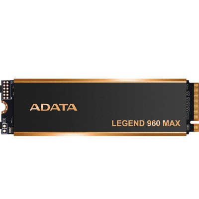 Твердотельный накопитель ADATA SSD LEGEND 960 MAX, 1000GB, M.2(22x80mm), NVMe 1.4, PCIe 4.0 x4, 3D NAND, R/W 7400/6000MB/s, IOPs 730 000/610 000, DRAM buffer 1000MB, TBW 780, DWPD 0.43, with BIG Heat