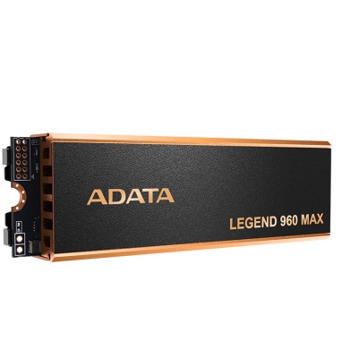 Твердотельный накопитель ADATA SSD LEGEND 960 MAX, 1000GB, M.2(22x80mm), NVMe 1.4, PCIe 4.0 x4, 3D NAND, R/W 7400/6000MB/s, IOPs 730 000/610 000, DRAM buffer 1000MB, TBW 780, DWPD 0.43, with BIG Heat