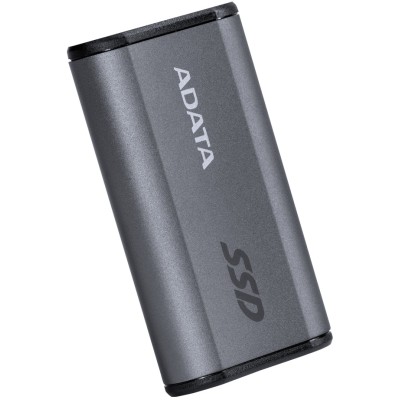 Твердотельный накопитель ADATA External SSD SE880, 1024GB, USB 3.2 Gen2 Type-C to Type-C/A, up to R/W 2000/2000 MB/s, 65x35x12.5mm, 31g, Titanium Gray (5 лет)
