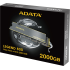 Твердотельный накопитель ADATA SSD LEGEND 800, 2000GB, M.2(22x80mm), NVMe 1.4, PCIe 4.0 x4, 3D NAND, R/W 3500/2800MB/s, IOPs н.д./н.д., TBW 1200, DWPD 0.55, with Heat Sink (3 года)