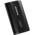 Твердотельный накопитель ADATA External SSD SD810, 500GB, Type-C, USB 3.2 Gen2х2, up to R/W 2000/2000 MB/s, 72.7x44x12.2mm, Black (5 лет)