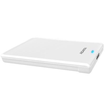 Внешний жесткий диск Portable HDD 2TB ADATA HV620S (White), USB 3.2 Gen1, 115x78x11.5mm, 152g /3 года/