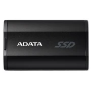 Твердотельный накопитель ADATA External SSD SD810, 2000GB, Type-C, USB 3.2 Gen2х2, up to R/W 2000/2000 MB/s, 72.7x44x12.2mm, Black (5 лет)