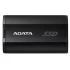 Твердотельный накопитель ADATA External SSD SD810, 500GB, Type-C, USB 3.2 Gen2х2, up to R/W 2000/2000 MB/s, 72.7x44x12.2mm, Black (5 лет)