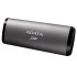 Твердотельный накопитель ADATA External SSD SE760, 256GB, Type-C, USB 3.2 Gen2, R/W 1000/800 MB/s, 122x44x14mm, Titan-Gray (3 года)