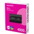 Твердотельный накопитель ADATA External SSD SD810, 4000GB, Type-C, USB 3.2 Gen2х2, up to R/W 2000/2000 MB/s, 72.7x44x12.2mm, Black (5 лет)