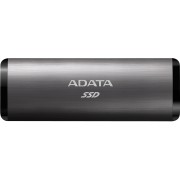Твердотельный накопитель ADATA External SSD SE760, 1024GB, Type-C, USB 3.2 Gen2, R/W 1000/800 MB/s, 122x44x14mm, Titan-Gray (3 года)