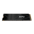 Твердотельный накопитель ADATA SSD GAMMIX S50 CORE, 512GB, M.2(22x80mm), NVMe, PCIe 4.0 x4, 3D NAND, R/W 3500/2200MB/s, IOPs -/-, TBW 300, DWPD 0.5, with HeatSink (3 года)
