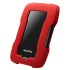 Внешний жесткий диск Portable HDD 1TB ADATA HD330 (Red), Silicone, USB 3.2 Gen1, 133x89x16mm, 190g /3 года/