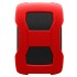 Внешний жесткий диск Portable HDD 1TB ADATA HD330 (Red), Silicone, USB 3.2 Gen1, 133x89x16mm, 190g /3 года/