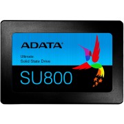 Твердотельный накопитель ADATA SSD Ultimate SU800, 256GB, 2.5" 7mm, SATA3, 3D TLC, R/W 560/520MB/s, IOPs 80 000/85 000, DRAM buffer 256MB, TBW 200, DWPD 0.7 (3 года)