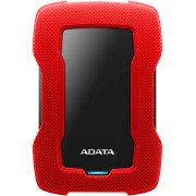 Внешний жесткий диск Portable HDD 1TB ADATA HD330 (Red), Silicone, USB 3.2 Gen1, 133x89x16mm, 190g /3 года/