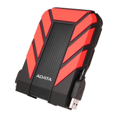 Внешний жесткий диск Portable HDD 2TB ADATA HD710 Pro (Red), IP68, USB 3.2 Gen1, 133x99x27mm, 390g /3 года/