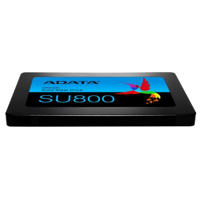 Твердотельный накопитель ADATA SSD Ultimate SU800, 1024GB, 2.5" 7mm, SATA3, 3D TLC, R/W 560/520MB/s, IOPs 80 000/80 000, DRAM buffer 1024MB, TBW 800, DWPD 0.7 (3 года)