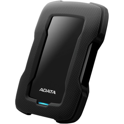 Внешний жесткий диск Portable HDD 4TB ADATA HD330 (Black), Silicone, USB 3.2 Gen1, 133x89x23mm, 316g /3 года/