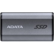 Твердотельный накопитель ADATA External SSD SE880, 512GB, Type-C, USB 3.2 Gen2х2, up to R/W 2000/2000 MB/s, 64.8x35x12.5mm, Titanium Gray (5 лет)