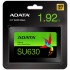 Твердотельный накопитель ADATA SSD Ultimate SU630, 1920GB, 2.5" 7mm, SATA3, 3D QLC, R/W 520/450MB/s, IOPs 40 000/65 000, TBW 400, DWPD 0.2 (3 года)