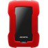 Внешний жесткий диск Portable HDD 2TB ADATA HD330 (Red), Silicone, USB 3.2 Gen1, 133x89x16mm, 190g /3 года/