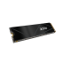 Твердотельный накопитель ADATA SSD GAMMIX S50 CORE, 2048GB, M.2(22x80mm), NVMe, PCIe 4.0 x4, 3D NAND, R/W 3500/2800MB/s, IOPs -/-, TBW 1200, DWPD 0.5, with HeatSink (3 года)