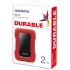 Внешний жесткий диск Portable HDD 2TB ADATA HD330 (Red), Silicone, USB 3.2 Gen1, 133x89x16mm, 190g /3 года/