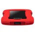 Внешний жесткий диск Portable HDD 2TB ADATA HD330 (Red), Silicone, USB 3.2 Gen1, 133x89x16mm, 190g /3 года/