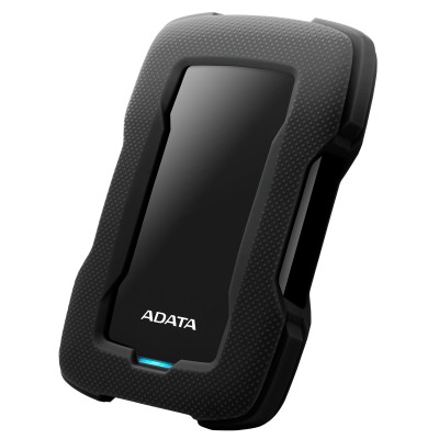 Внешний жесткий диск Portable HDD 5TB ADATA HD330 (Black), Silicone, USB 3.2 Gen1, 133x89x23mm, 316g /3 года/