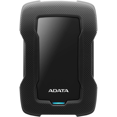 Внешний жесткий диск Portable HDD 5TB ADATA HD330 (Black), Silicone, USB 3.2 Gen1, 133x89x23mm, 316g /3 года/