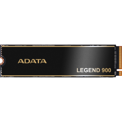 Твердотельный накопитель ADATA SSD LEGEND 900, 2048GB, M.2(22x80mm), NVMe 1.4, PCIe 4.0 x4, 3D NAND, R/W 7000/5400MB/s, IOPs н.д./н.д., TBW 1200, DWPD 0.06, with Heat Sink (5 лет)