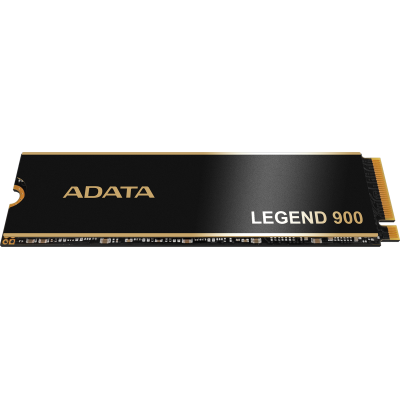 Твердотельный накопитель ADATA SSD LEGEND 900, 2048GB, M.2(22x80mm), NVMe 1.4, PCIe 4.0 x4, 3D NAND, R/W 7000/5400MB/s, IOPs н.д./н.д., TBW 1200, DWPD 0.06, with Heat Sink (5 лет)