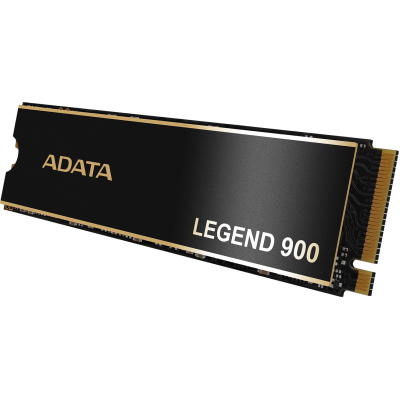 Твердотельный накопитель ADATA SSD LEGEND 900, 2048GB, M.2(22x80mm), NVMe 1.4, PCIe 4.0 x4, 3D NAND, R/W 7000/5400MB/s, IOPs н.д./н.д., TBW 1200, DWPD 0.06, with Heat Sink (5 лет)