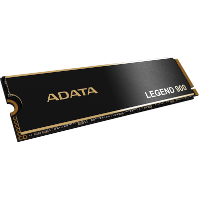 Твердотельный накопитель ADATA SSD LEGEND 900, 2048GB, M.2(22x80mm), NVMe 1.4, PCIe 4.0 x4, 3D NAND, R/W 7000/5400MB/s, IOPs н.д./н.д., TBW 1200, DWPD 0.06, with Heat Sink (5 лет)