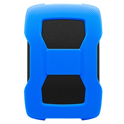 Внешний жесткий диск Portable HDD 2TB ADATA HD330 (Blue), Silicone, USB 3.2 Gen1, 133x89x16mm, 190g /3 года/