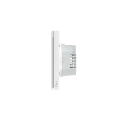 Выключатель двухклавишный без нейтрали Aqara Smart Wall Switch H1 EU (No Neutral, Double Rocker)