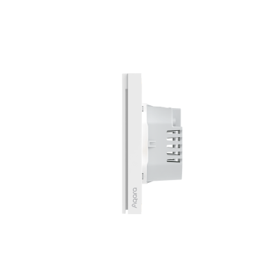 Выключатель двухклавишный с нейтралью Aqara Smart Wall Switch H1 EU (With Neutral, Double Rocker)
