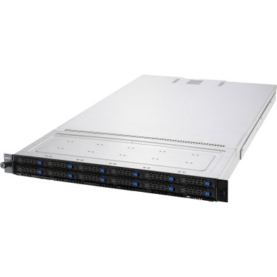 Серверная платформа ASUS RS700-E10-RS12U/12NVME, 1U, 2xLGA4189 (3rd Gen Scalable); 12x2.5 HS bays (12x NVMe/SAS/SATA, 12 NVMe supported), 2хM.2 slots(2280); 32 DDR4, , 3xPCIe x16, Aspeed AST2600, X710-AT2 2x10G, 2x1600W (90SF0153-M00330)