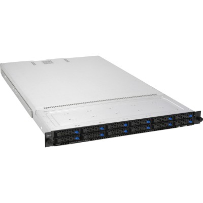 Серверная платформа ASUS RS700-E10-RS12U/12NVME, 1U, 2xLGA4189 (3rd Gen Scalable); 12x2.5 HS bays (12x NVMe/SAS/SATA, 12 NVMe supported), 2хM.2 slots(2280); 32 DDR4, , 3xPCIe x16, Aspeed AST2600, X710-AT2 2x10G, 2x1600W (90SF0153-M00330)