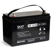 Аккумуляторная батарея SKAT SB 12100 ∙ Аккумулятор 12В 100 А∙ч Бастион