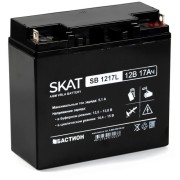 Аккумуляторная батарея SKAT SB 1217L ∙ Аккумулятор 12В 17 А∙ч Бастион