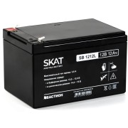 Аккумуляторная батарея SKAT SB 1212L ∙ Аккумулятор 12В 12 А∙ч Бастион