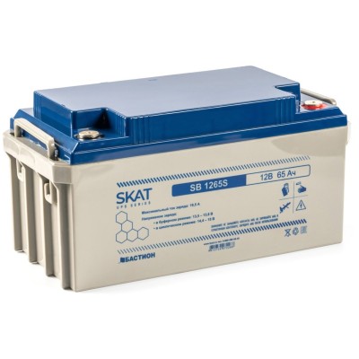 Аккумуляторная батарея SKAT SB 1265S ∙ Аккумулятор 12В 65 А∙ч Бастион