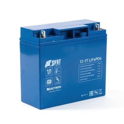 Аккумуляторная батарея Skat i-Battery 12-17 LiFePO4 Бастион