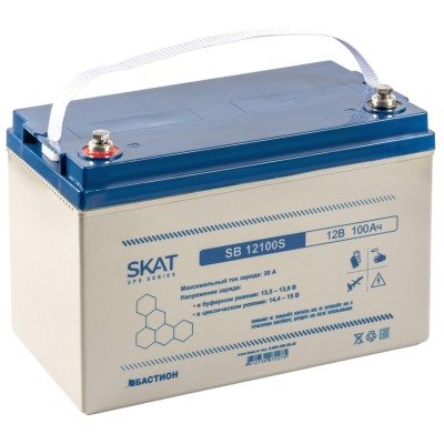 Аккумуляторная батарея SKAT SB 12100S ∙ Аккумулятор 12В 100 А∙ч Бастион