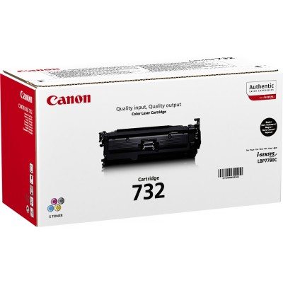 Тонер-картридж CANON CRG 732 BK EUR (6263B002)