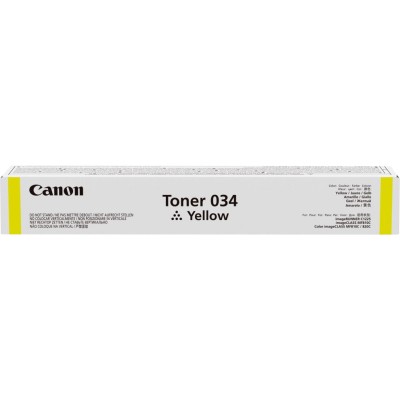 Тонер TONER 034 YELLOW Тонер желтый (9451B001)