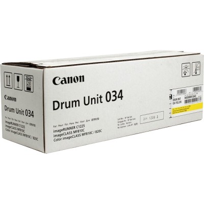 Барабан DRUM UNIT 034 YELLOW Барабан желтый (9455B001)